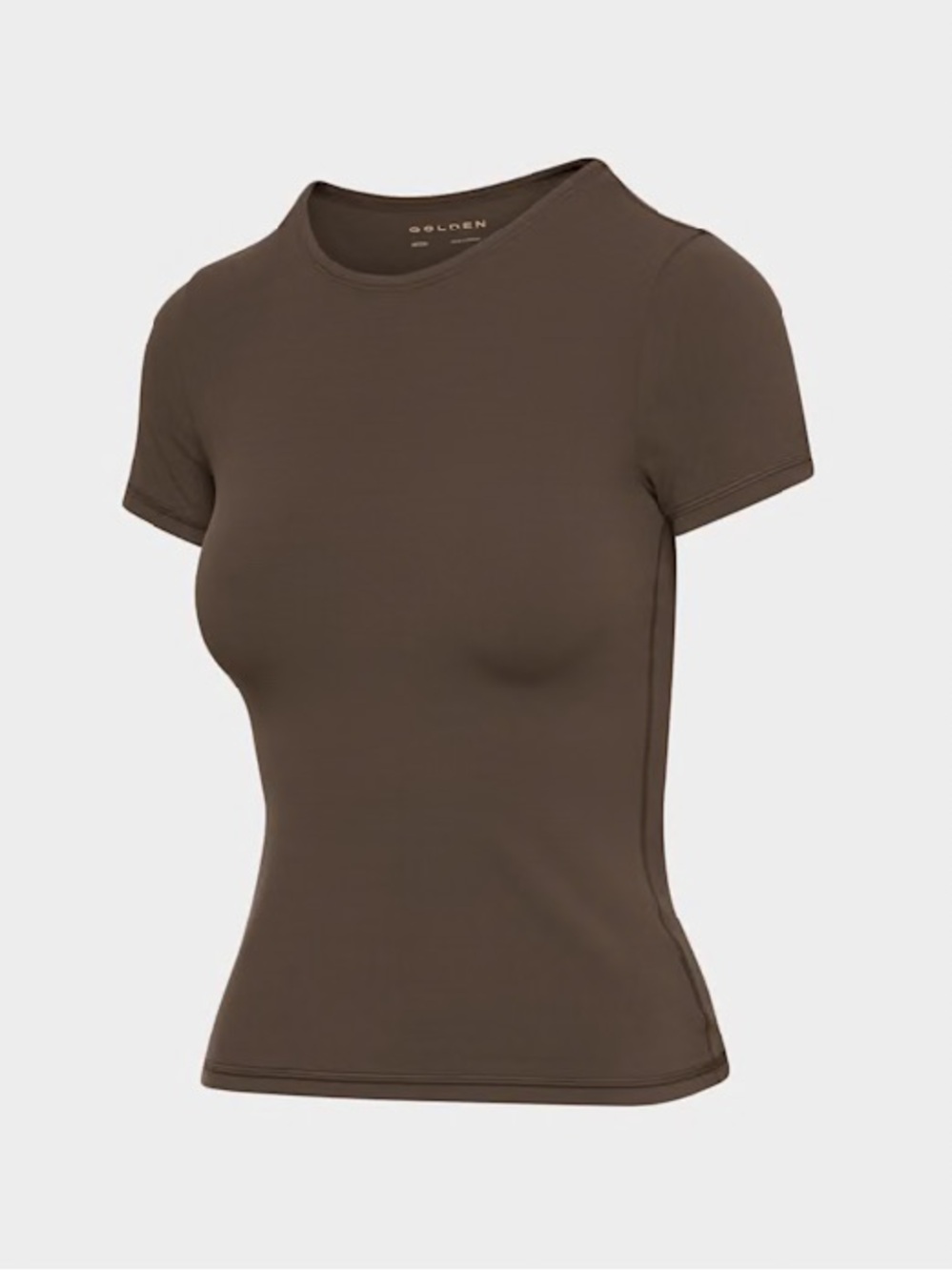 Aritzia Essential Butter Top Mocha Brown